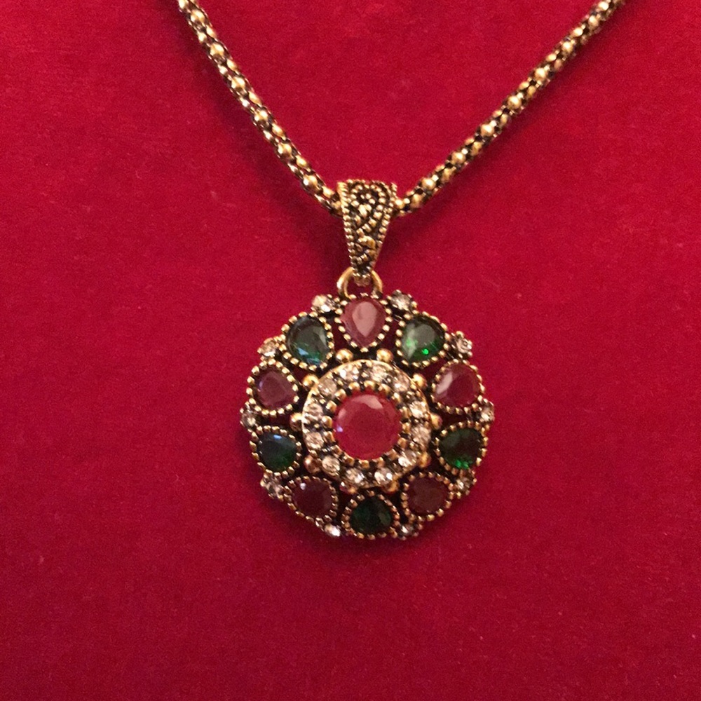Gorgeous Bohemian necklace.